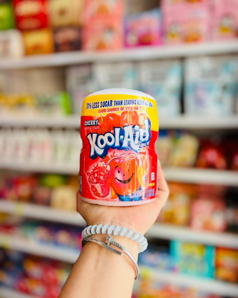 🍒 Polvo para bebida Kool Aid Cherry Sabor Cereza 538g 🍒.