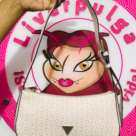 Bolsa Guess Hobo Rosita Bajito Monogram Con Correa Ajustable