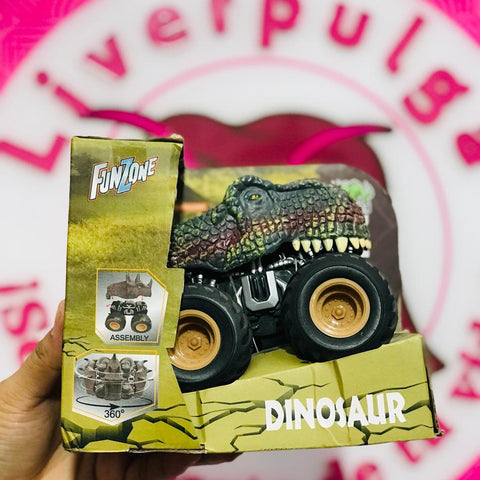 Carrito Monster Truck Dinosaurio T-Rex FunZone 4x4