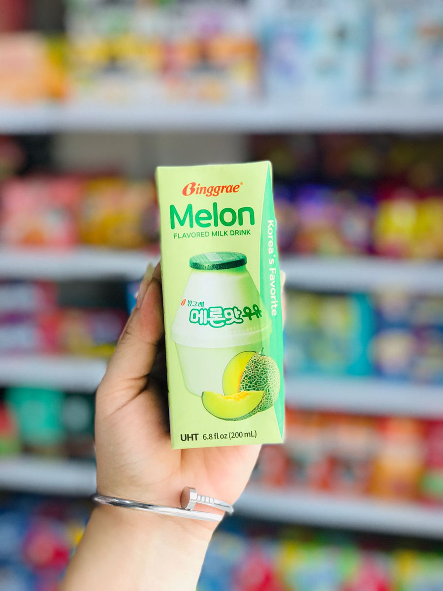 Binggrae Melon Flavored Milk Drink 🍈🥛