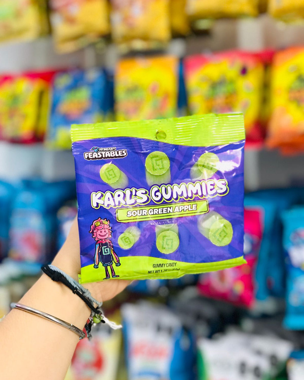 Karl's Gummies Sour Green Apple