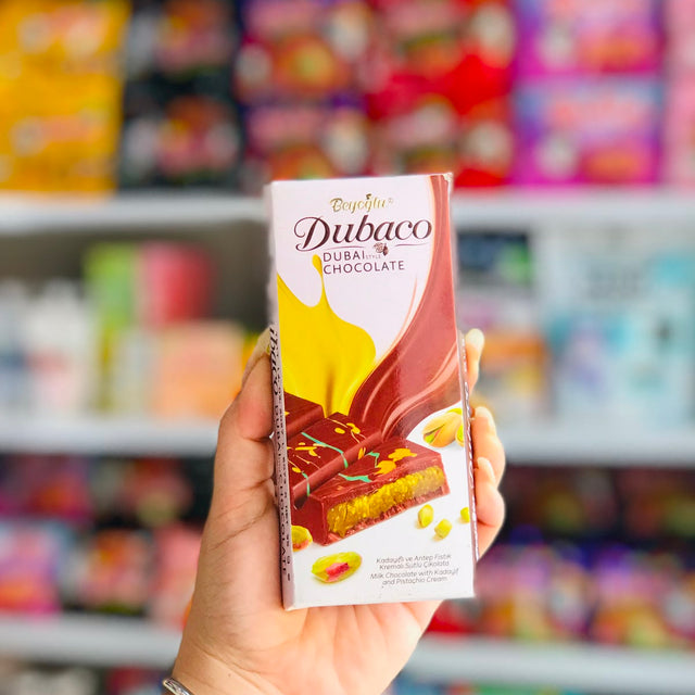 Dubaco Dubai Chocolate – Chocolate con Pistache y Kunafa