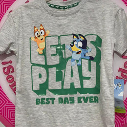 Set Infantil Bluey 2 Piezas Lets Play Best Day Ever Talla 5 Años