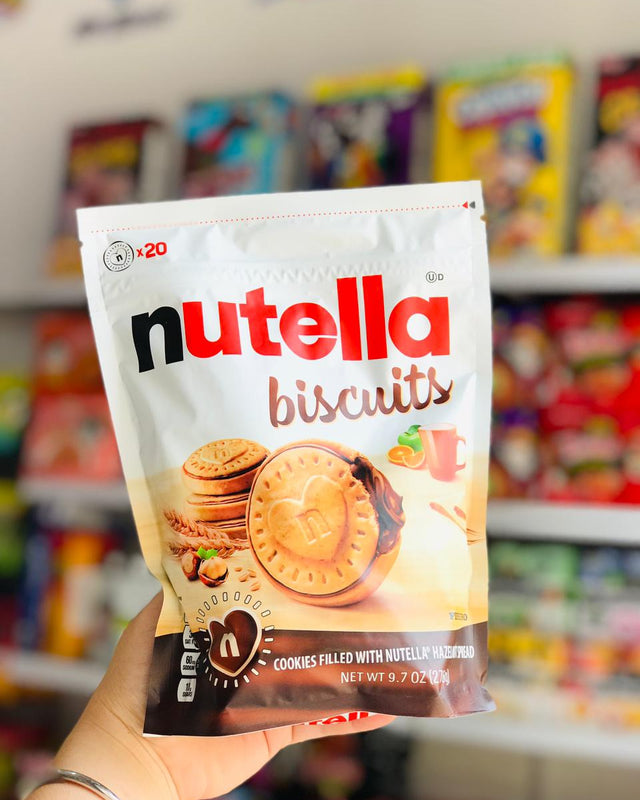 ✨🍫 Nutella Biscuits – Galletas Rellenas de Crema de Avellana 🌰 | Bolsa con 20 piezas (275 g)