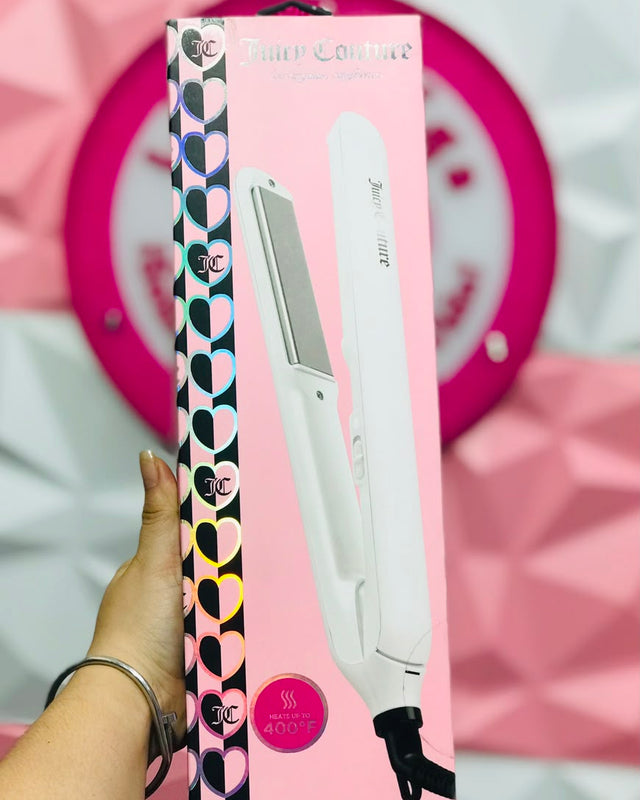 Plancha Juicy Couture 1" Flat Iron Ceramic Tourmaline Placas Flotantes 400°F Original 💖✨