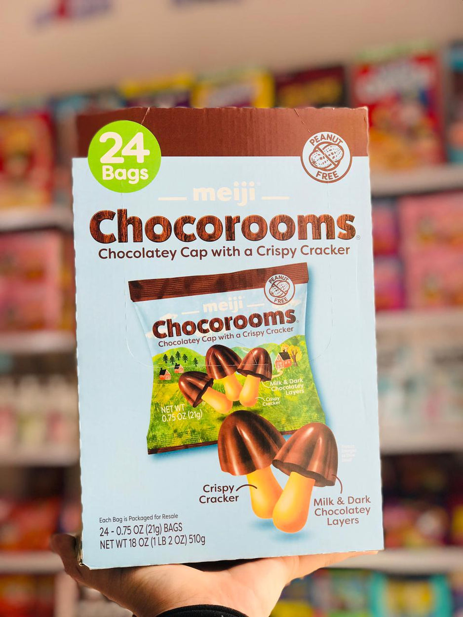 Meiji Chocorooms – Galletas Crujientes de Chocolate (510 g)