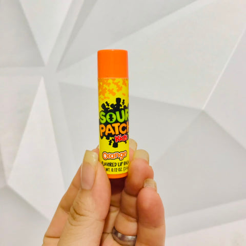 Balsamo Labial Sour Patch Kids Orange Sabor Naranja 0.12 Oz 3.4 g
