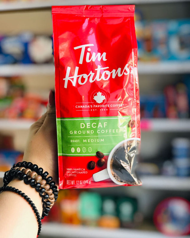 ☕ Tim Hortons Café Molido Descafeinado – Tu sabor favorito, ¡sin cafeína! 🌿❤️