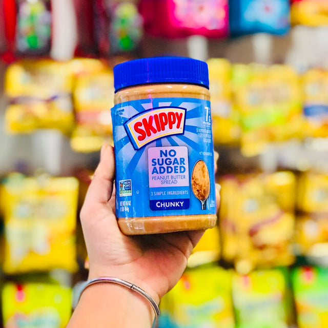 Skippy No Sugar Added Chunky Peanut Butter