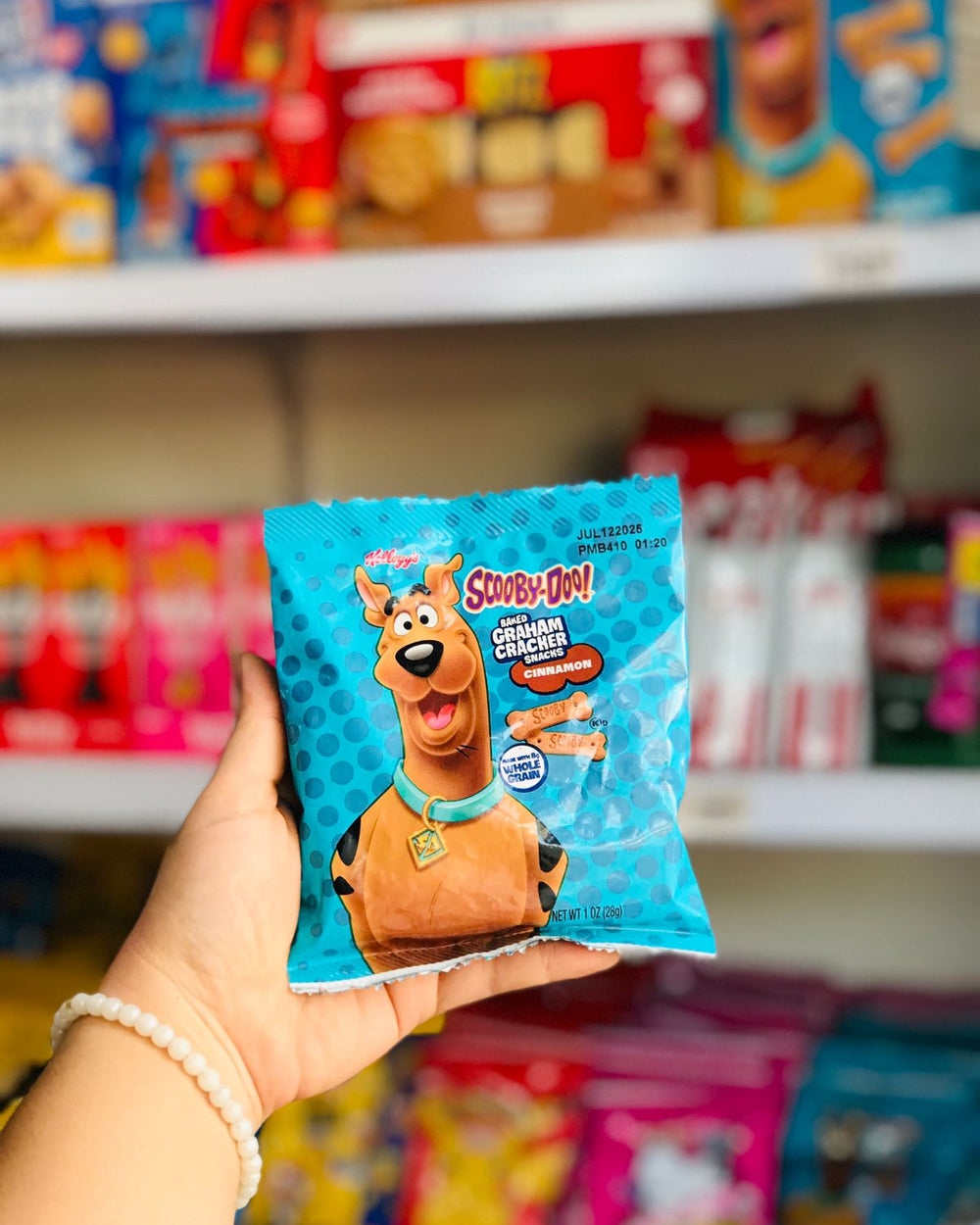Kellogg's Scooby-Doo! Baked Graham Cracker Snacks Cinnamon