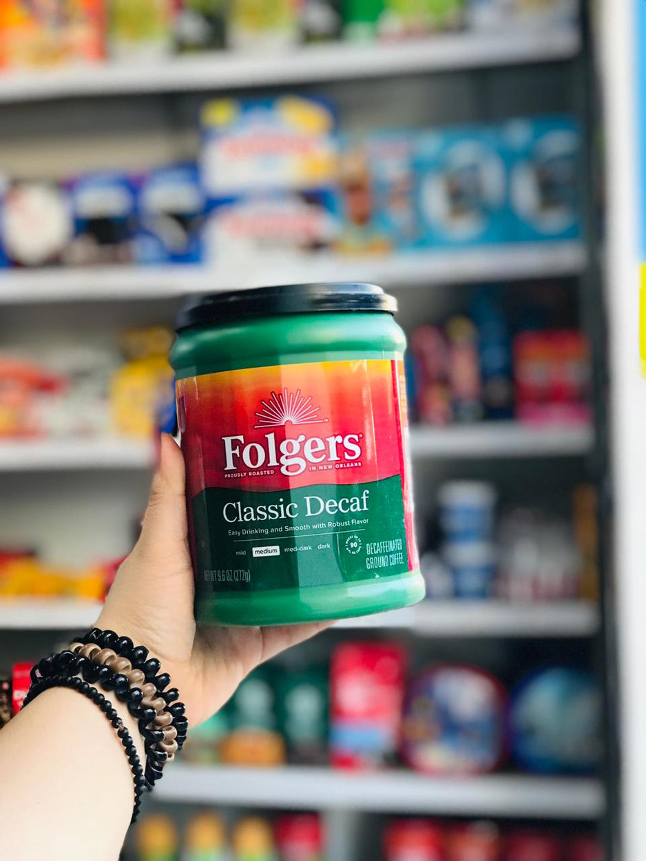 Folgers Classic Decaf – Café Molido Descafeinado