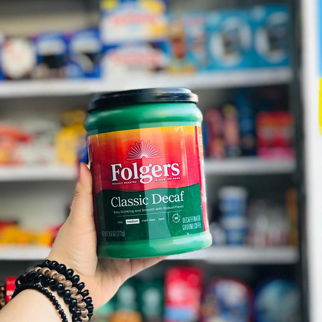 Folgers Classic Decaf – Café Molido Descafeinado