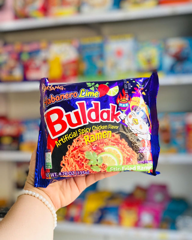 Samyang Buldak Habanero Lime Ramen 🔥🍜🍋‍🟩
