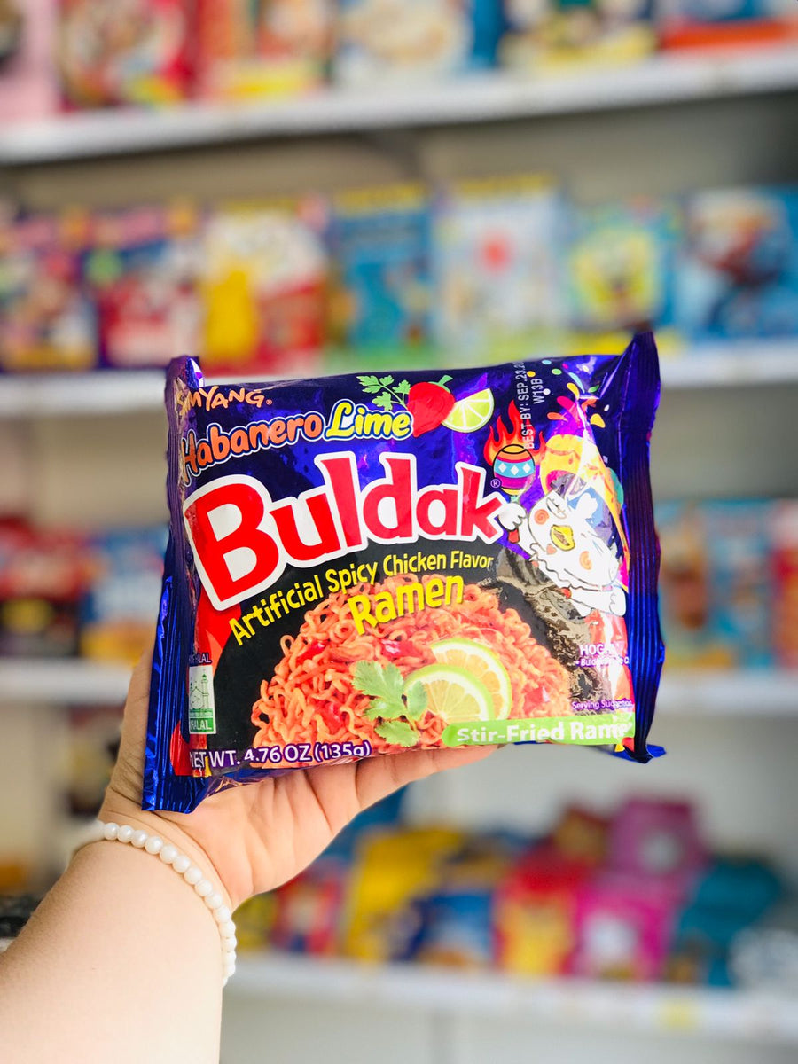 Samyang Buldak Habanero Lime Ramen 🔥🍜🍋‍🟩