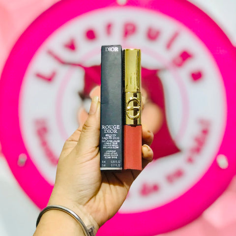 Rouge Dior Spoutin Liquid Duo – Labial Líquido 2 en 1