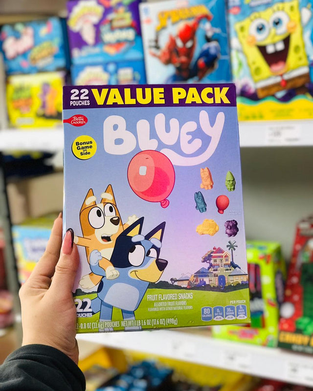 🤩Bluey Fruit Snacks de Betty Crocker 🐶💙