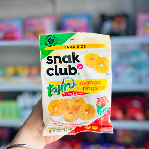 Snak Club Tajín Mango Rings