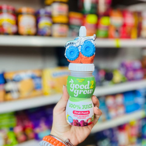 🧃 Juguito Good2Grow 100 por ciento Juice Fruit Punch con Carrito Monster Truck 177ml 🧃.