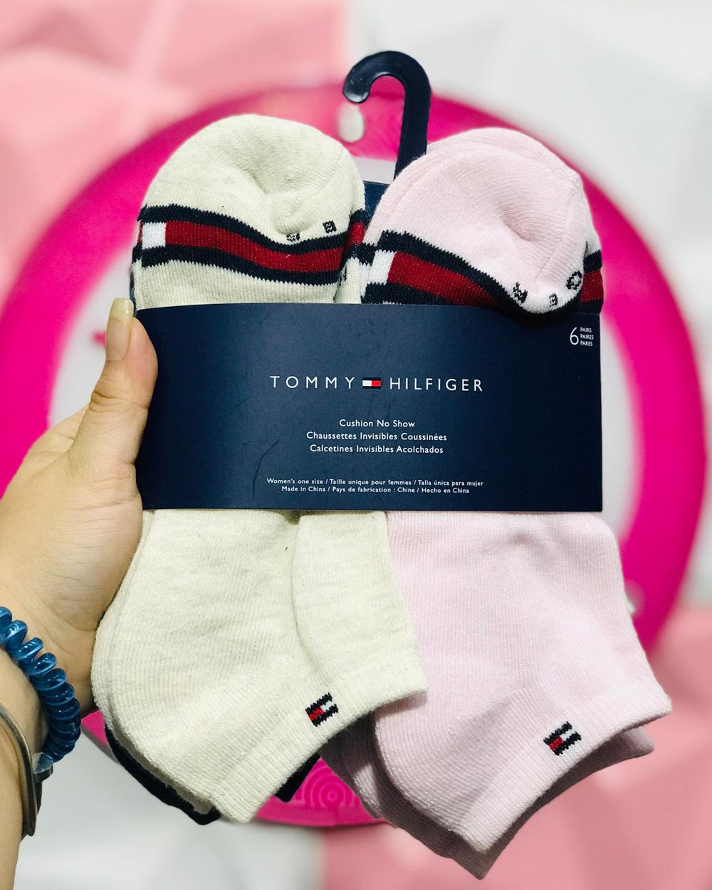 Pack 6 Pares Calcetines Tommy Hilfiger No Show Mujer