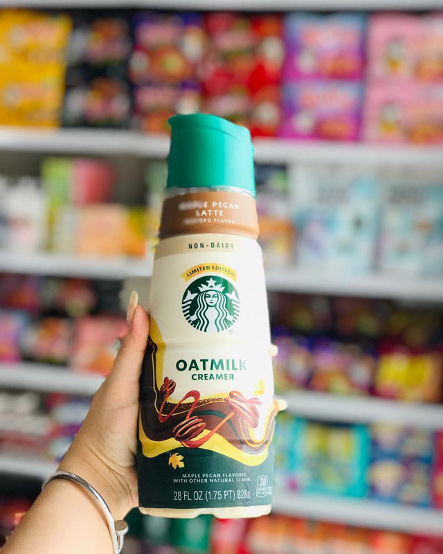 Starbucks Oatmilk Creamer Maple Pecan Latte ☕🍁