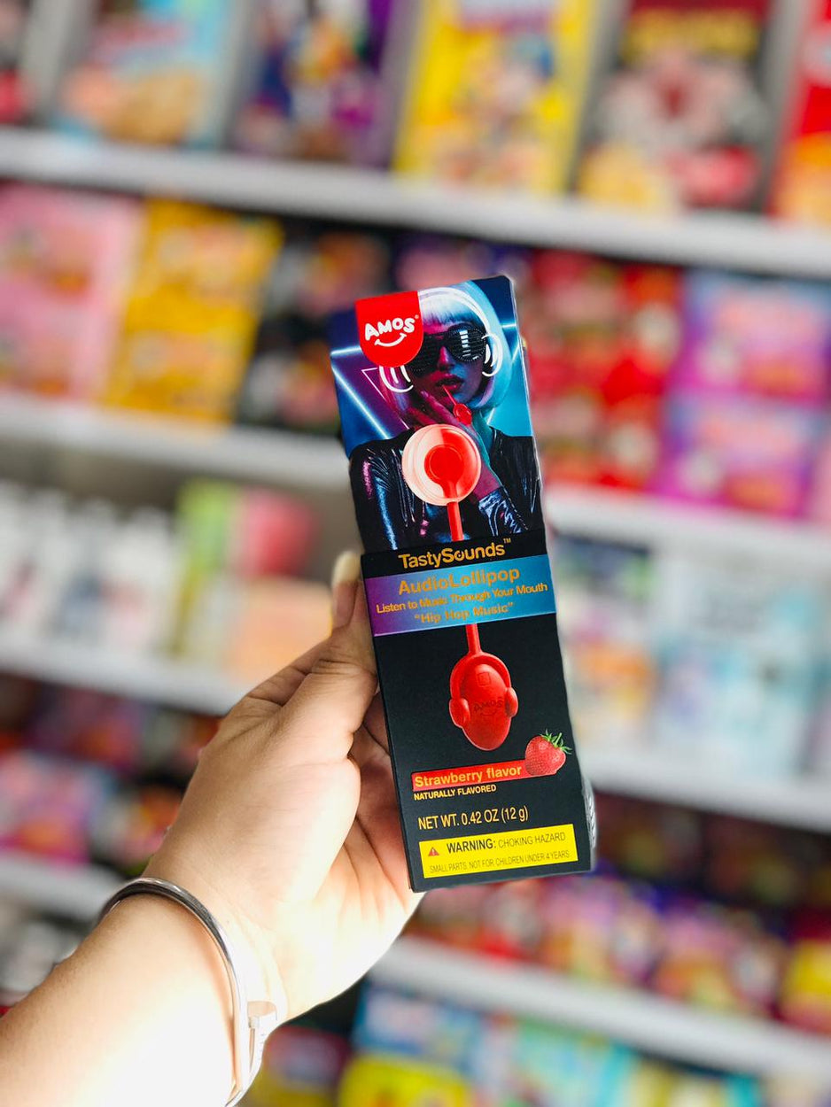 AMOS TastySounds AudioLollipop Strawberry