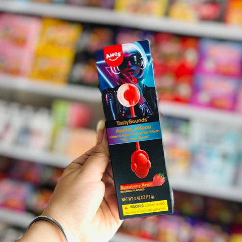 AMOS TastySounds AudioLollipop Strawberry