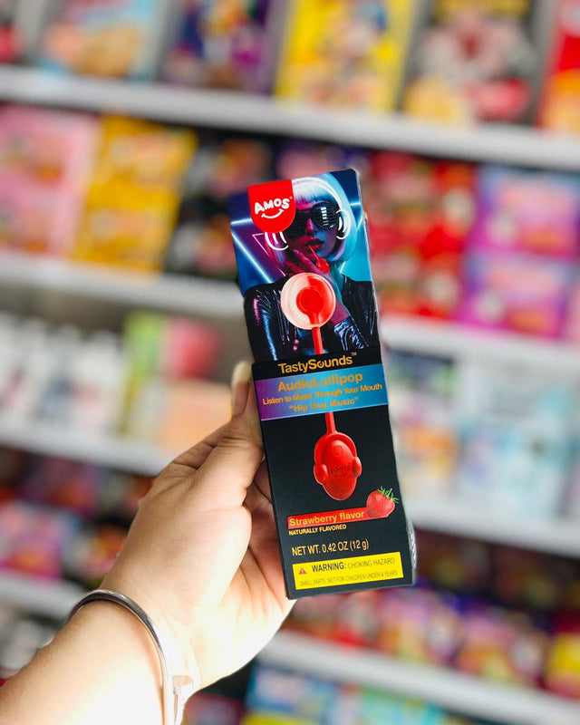 🍭AMOS TastySounds AudioLollipop Strawberry 🍭🍓