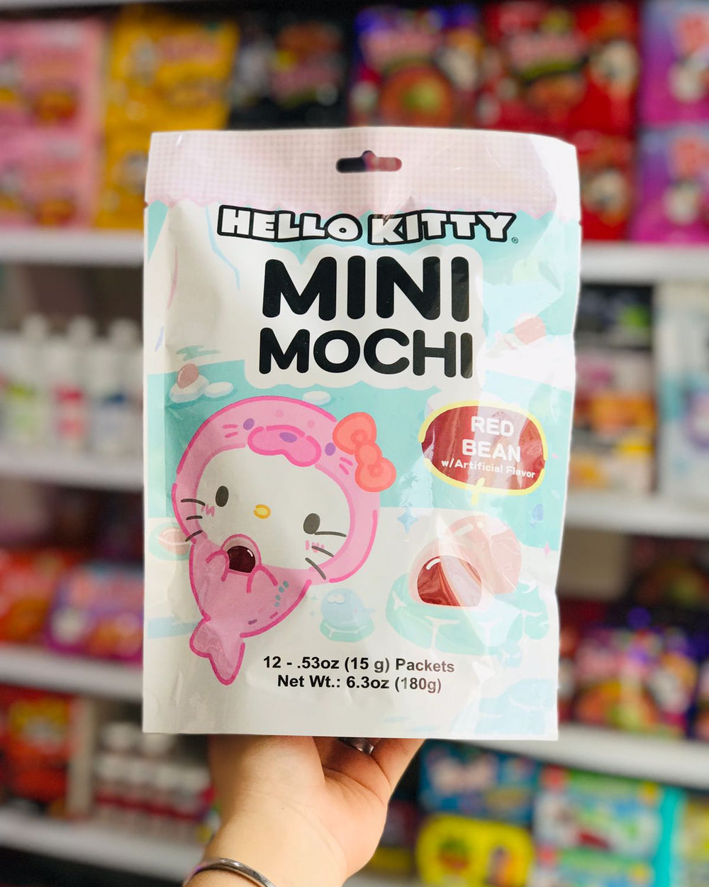 Paquete Hello Kitty Mini Mochi Red Bean