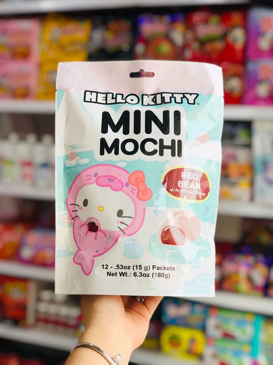 💓Paquete Hello Kitty Mini Mochi Red Bean 🐱🍡