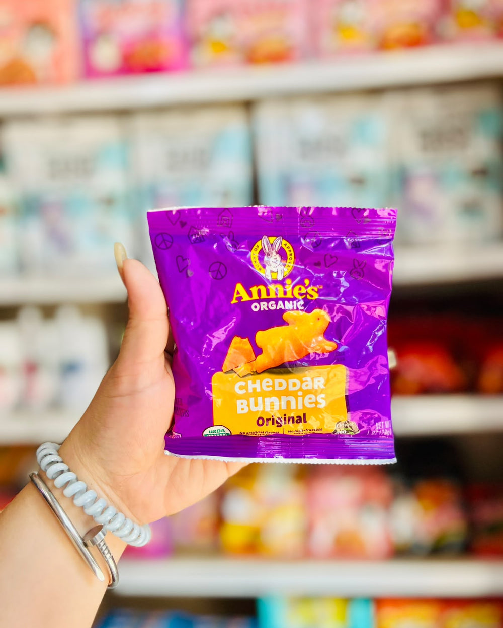 🐰 Galletitas Annie's Organic Cheddar Bunnies Original 28g 🐰.