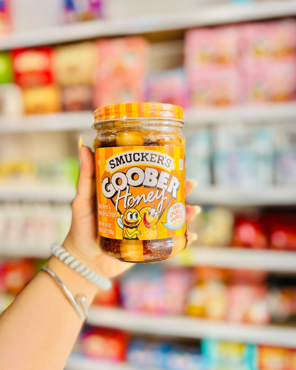 🥜 Crema Smucker's Goober Honey Peanut Butter y Miel 510g 🍯.