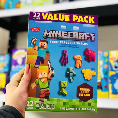 Minecraft Fruit Snacks de Betty Crocker