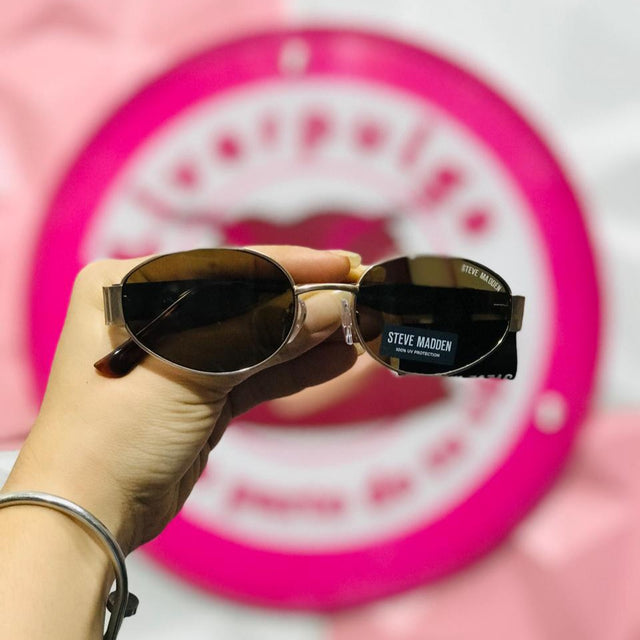 Lentes Steve Madden Ovalados Retro Carey