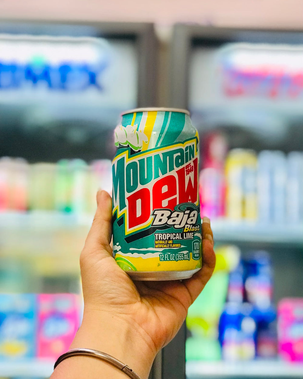 Mountain Dew Baja Blast Tropical Lime