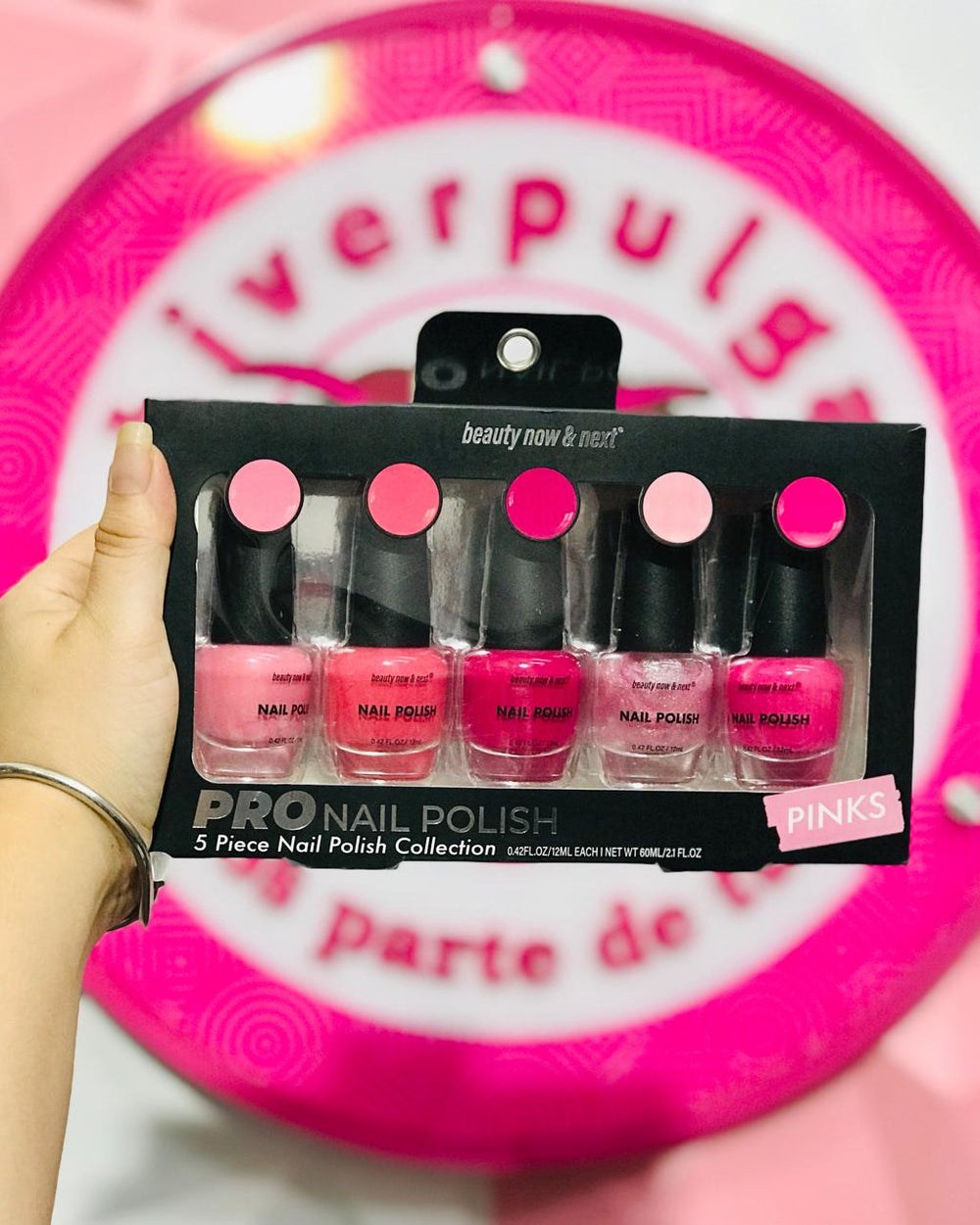 Set 5 Esmaltes Beauty Now & Next Pro – Tonos Pinks