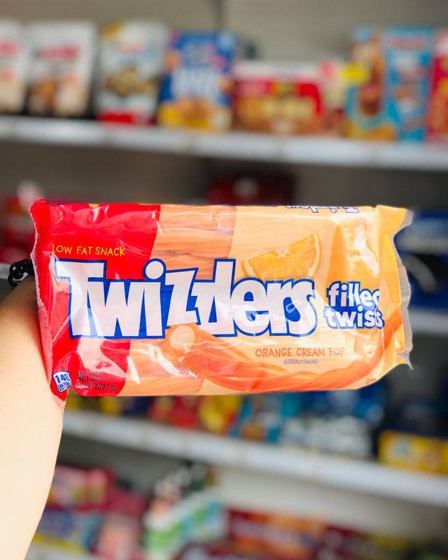 🧡Twizzlers Filled Twists Orange Cream Pop 🍊🍦