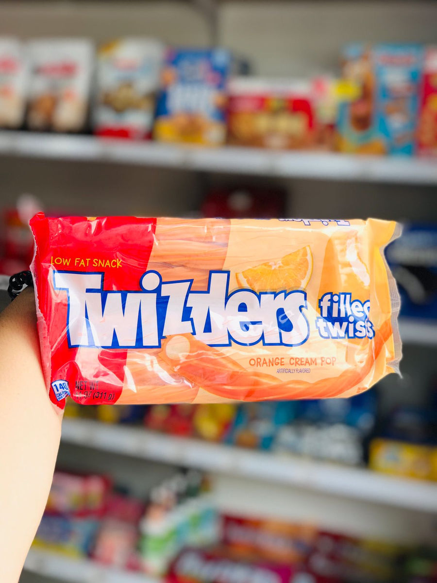 🧡Twizzlers Filled Twists Orange Cream Pop 🍊🍦