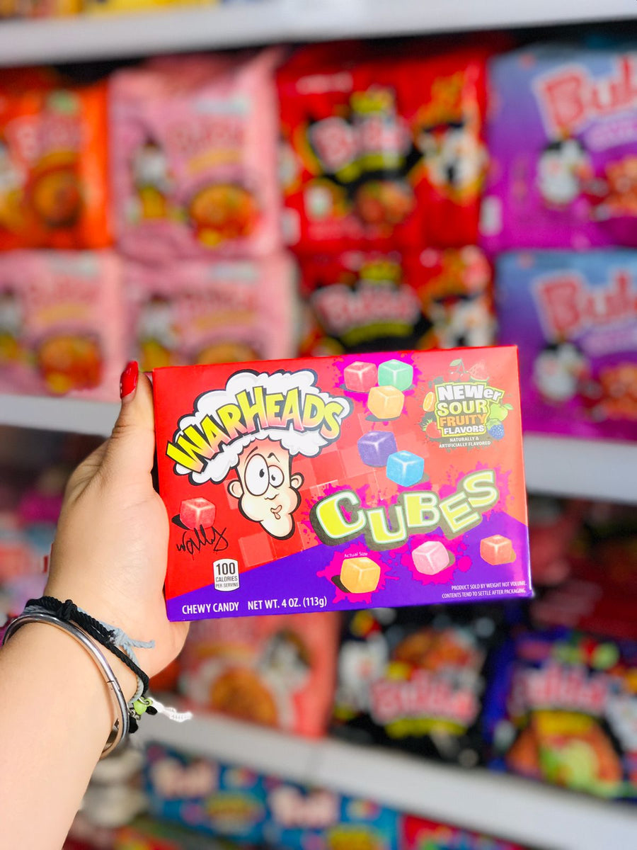 Warheads Cubes Chewy Candy 😝🧊🍬