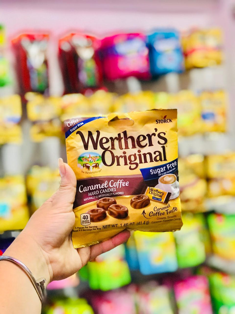 ☕ Werther's Original Sugar Free Caramel Coffee 🍬✨