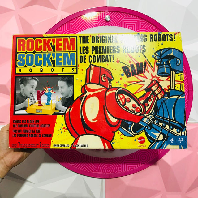 Rock 'Em Sock 'Em Robots Mattel Games Original