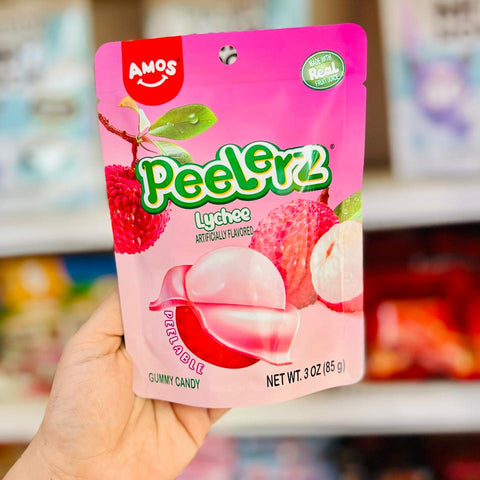 🍓✨ Amos Peelz Lychee Gummy Candy. ✨🍓