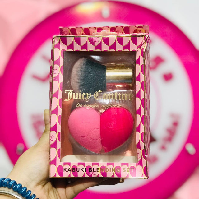 Set Juicy Couture Kabuki Blending – Brocha + 2 Esponjas