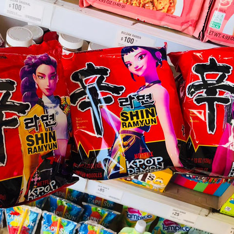 Nongshim Shin Ramyun K-Pop Demon Hunters Edition