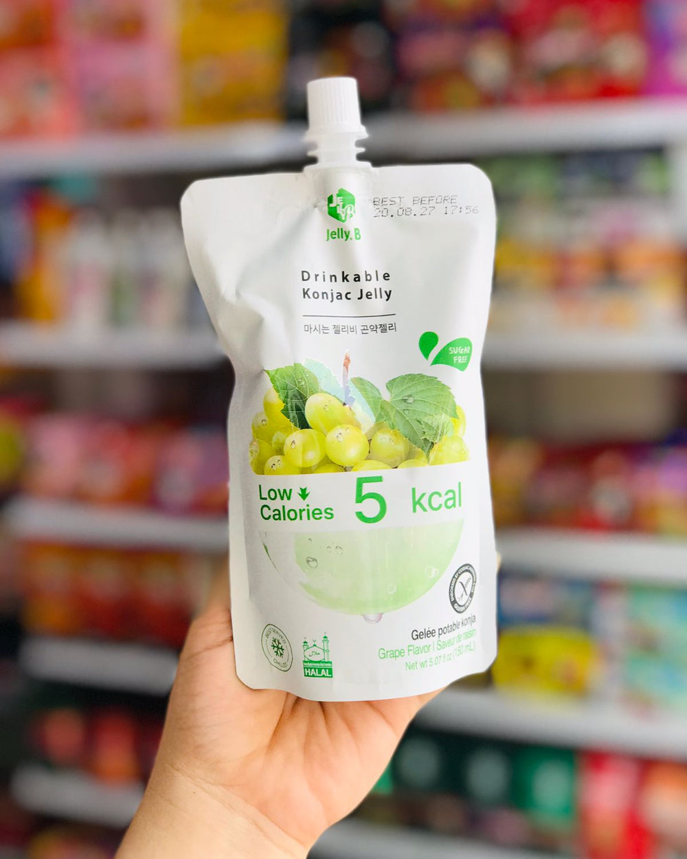 Jelly.B Drinkable Konjac Jelly - Uva