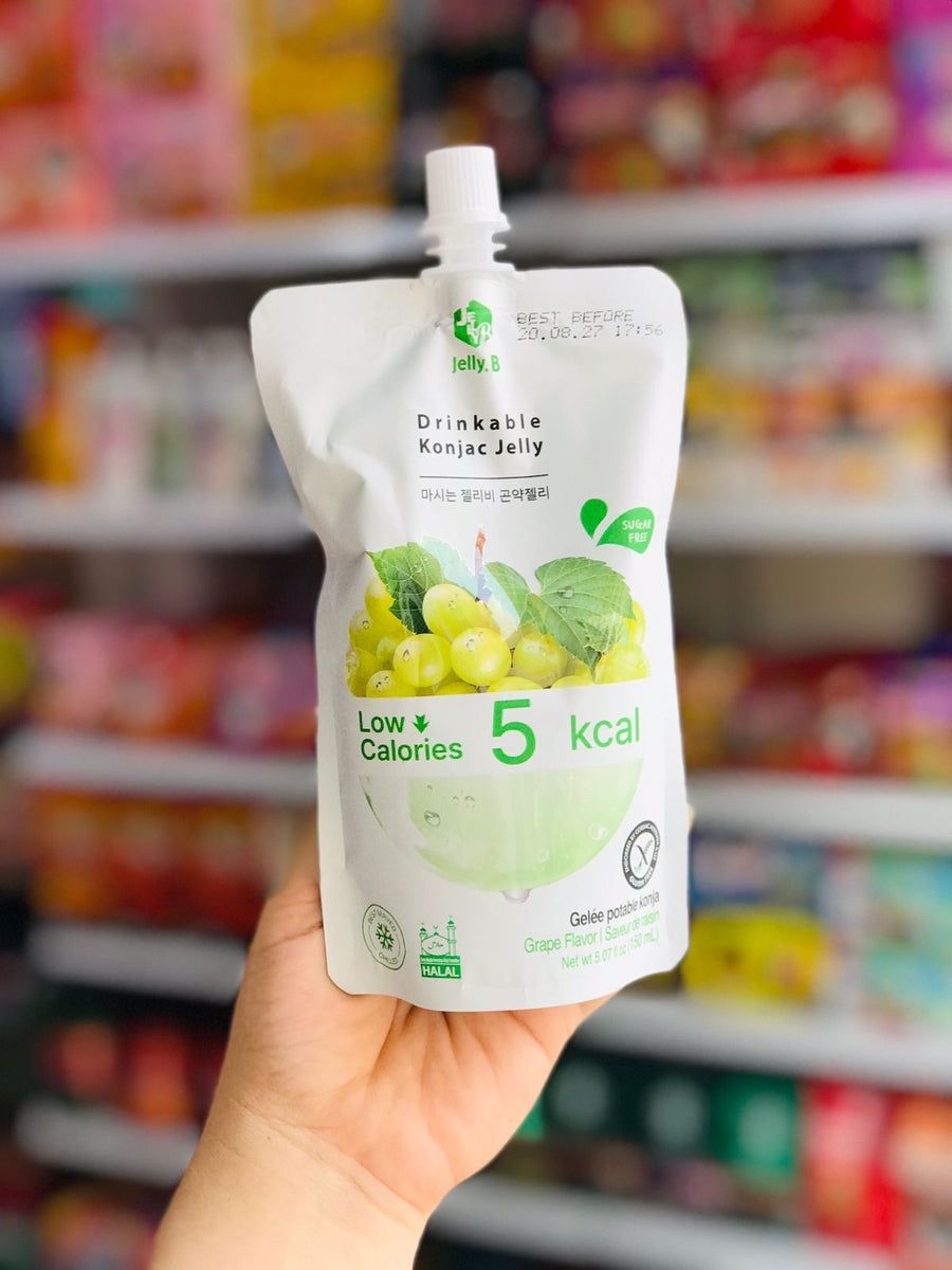 Jelly.B Drinkable Konjac Jelly - Uva 🍇💚
