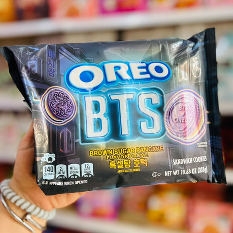 💿 Galletas Oreo BTS Brown Sugar Pancake Sabor Hotcake de Azucar Morena 303g 💿.
