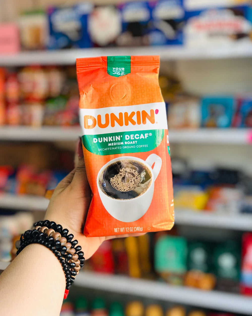 Dunkin' Decaf Medium Roast – Café Descafeinado (340 g)