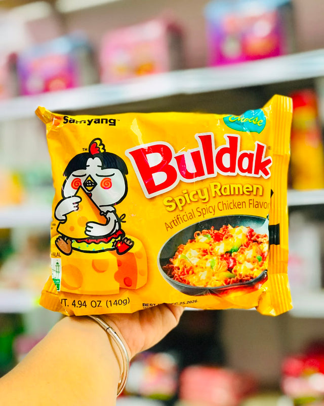 Samyang Buldak Cheese Ramen 🧀🍜🔥