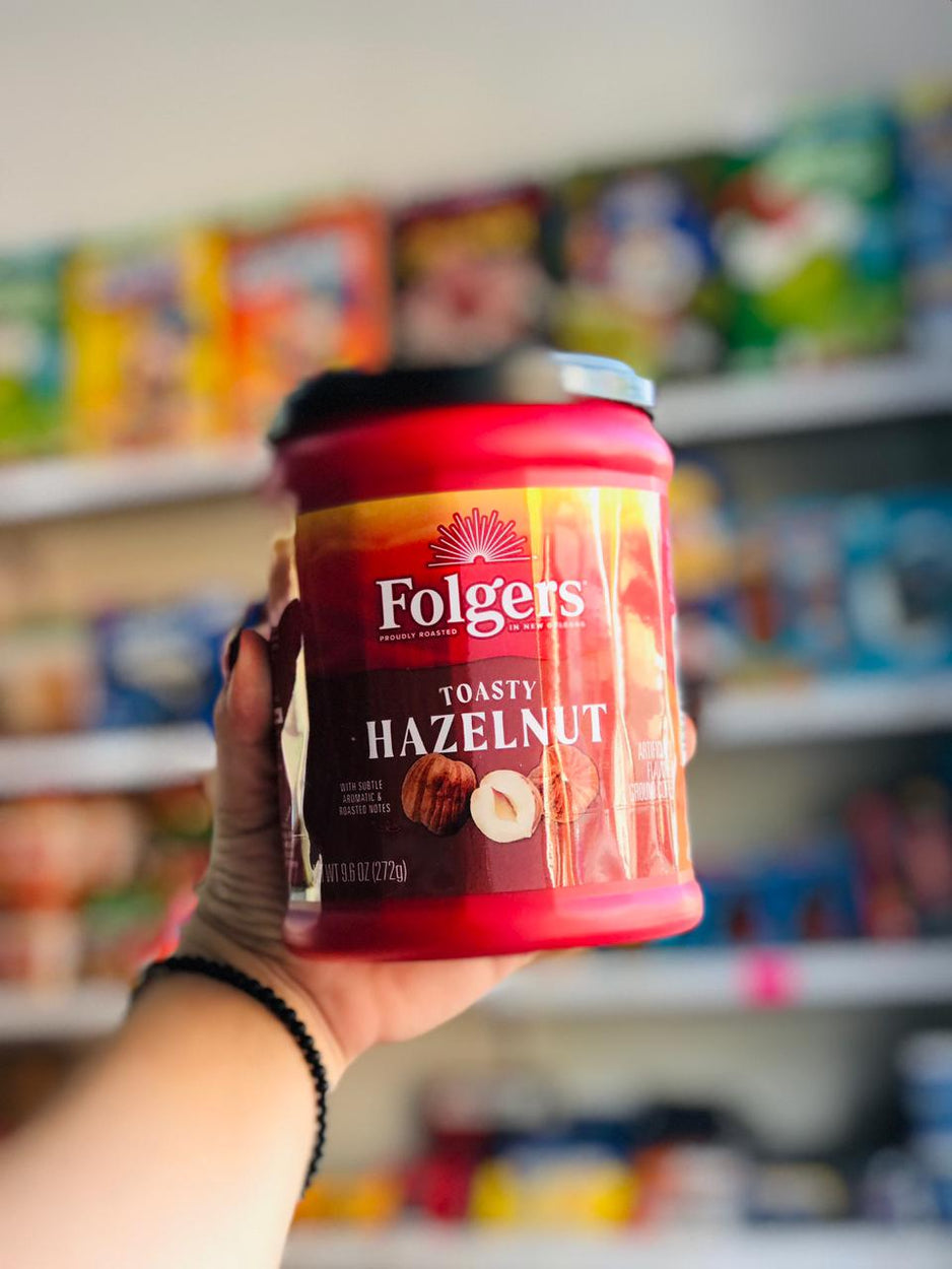 Folgers Toasty Hazelnut – Café Molido Sabor Avellana
