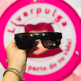 Lentes de Sol Guess Para Caballero – Armazón Negro Brillante